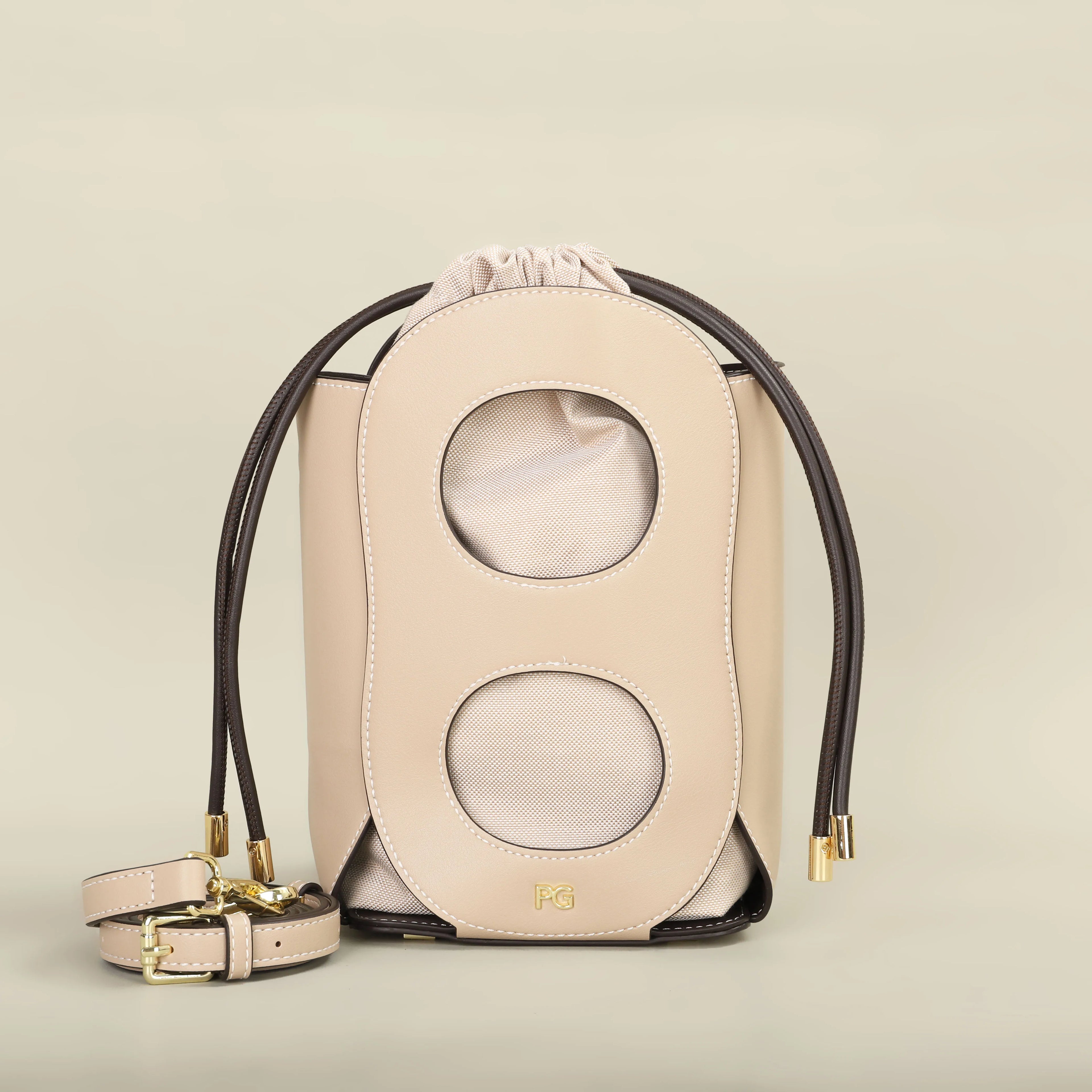 PG Women's Crossbody Bag New Luxury Brand Designer Simple Atmosphere Hollow Design 2025 Fashion Shoulder bag Women's